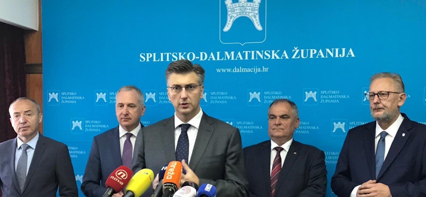 Nastavlja se suradnja i predani angažman svih Vladinih resora oko projekata za Split i Splitsko-dalmatinsku županiju